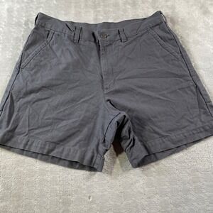 Patagonia Stand Up Shorts Mens 36 Gray Organic Utility Outdoor Hiking Camping